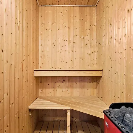 Ferienhaus Strandhaus In Hemmet Mit Sauna